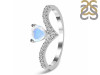 Moonstone & White Topaz Ring RBM-RDR-2749.
