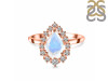 Moonstone & White Topaz Ring RBM-RDR-2770.