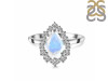 Moonstone & White Topaz Ring RBM-RDR-2770.