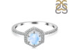 Moonstone & White Topaz Ring RBM-RDR-3146.
