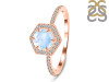 Moonstone & White Topaz Ring RBM-RDR-3146.