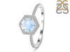 Moonstone & White Topaz Ring RBM-RDR-3146.
