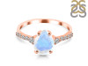 Moonstone & White Topaz Ring RBM-RDR-3148.