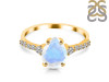 Moonstone & White Topaz Ring RBM-RDR-3148.