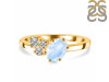 Moonstone & White Topaz Ring RBM-RDR-3153.