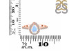 Moonstone & White Topaz Ring RBM-RDR-3161.