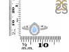 Moonstone & White Topaz Ring RBM-RDR-3161.