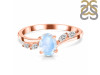 Moonstone & White Topaz Ring RBM-RDR-3163.