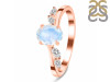 Moonstone & White Topaz Ring RBM-RDR-3163.