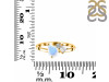 Moonstone & White Topaz Ring RBM-RDR-3199.