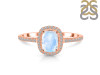 Moonstone & White Topaz Ring RBM-RDR-3263.
