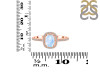 Moonstone & White Topaz Ring RBM-RDR-3263.