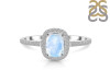 Moonstone & White Topaz Ring RBM-RDR-3263.