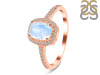 Moonstone & White Topaz Ring RBM-RDR-3263.