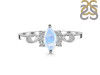 Moonstone & White Topaz Ring RBM-RDR-349.