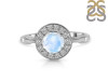 Moonstone & White Topaz Ring RBM-RDR-364.