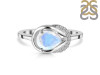 Moonstone & White Topaz Ring RBM-RDR-367.