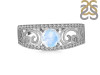 Moonstone & White Topaz Ring RBM-RDR-375.