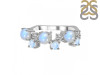 Moonstone & White Topaz Ring RBM-RDR-4006.