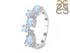 Moonstone & White Topaz Ring RBM-RDR-4006.