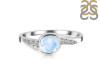 Moonstone & White Topaz Ring RBM-RDR-403.