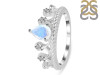 Moonstone & White Topaz Ring RBM-RDR-405.