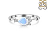 Moonstone & White Topaz Ring RBM-RDR-433.