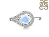 Moonstone & White Topaz Ring RBM-RDR-438.