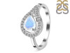 Moonstone & White Topaz Ring RBM-RDR-438.