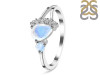 Moonstone & White Topaz Ring RBM-RDR-453.