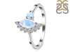 Moonstone & White Topaz Ring RBM-RDR-454.