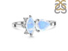 Moonstone & White Topaz Ring RBM-RDR-464.
