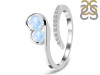 Moonstone & White Topaz Ring RBM-RDR-470.