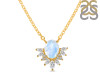 Moonstone & White Topaz Necklace RBM-RN-72.