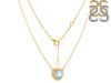 Moonstone & White Topaz Necklace RBM-RN-83.