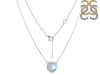Moonstone & White Topaz Necklace RBM-RN-83.