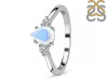 Moonstone & White Topaz Ring RBM-RR-335.