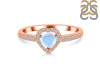 Moonstone & White Topaz Ring RBM-RR-423.
