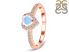 Moonstone & White Topaz Ring RBM-RR-423.