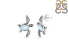 Moonstone Turtle Stud Earring RBM-RUE-3.