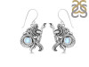Moonstone Mermaid & Shell Earring RBM-RUE-21.