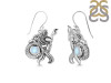 Moonstone Mermaid & Shell Earring RBM-RUE-21.