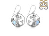 Moonstone & White Topaz Mermaid Earring RBM-RUE-57.