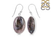 Russian Dendritic Agate Earring-E RDA-3-15