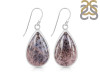 Russian Dendritic Agate Earring-E RDA-3-26