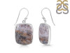 Russian Dendritic Agate Earring-E RDA-3-42