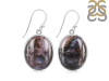 Russian Dendritic Agate Earring-E RDA-3-45