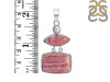 Rhodochrosite/Pearl Pendant-2SP RDC-1-166