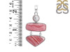 Rhodochrosite/Pearl Pendant-2SP RDC-1-177