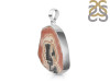 Rhodochrosite Slice Pendant-SP RDC-1-213